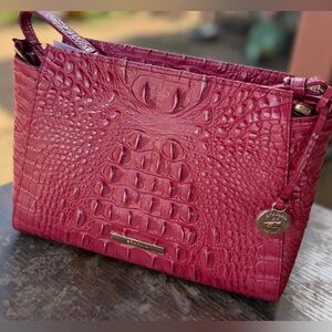 Brahmin Hillary Crossbody NWT ~ Red PINK Assorted price firm! Great discount!
